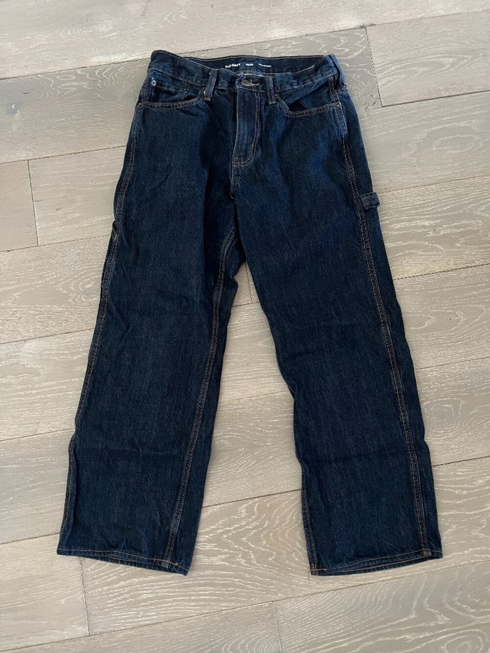 Old Navy ’90s Baggy Carpenter Jeans - 30 x 30, Dark Rinse